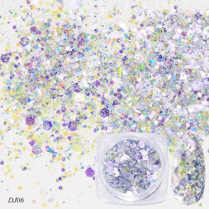 Glitter Light Change Onion Pink Symphony Sequin