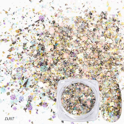 Glitter Light Change Onion Pink Symphony Sequin