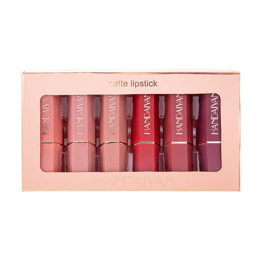 Matte Lipstick Gift Box Set Non-stick Cup, Matte