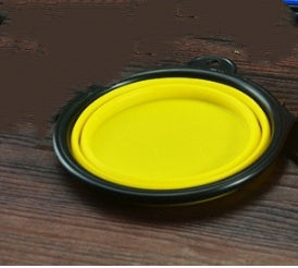 2-in-1 Pet Water Bottle Dispenser with Silicone Bowl