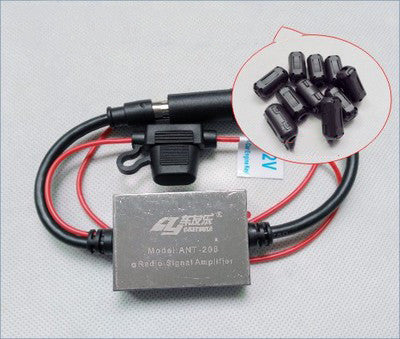 12V Car FM Antenna Amplifier