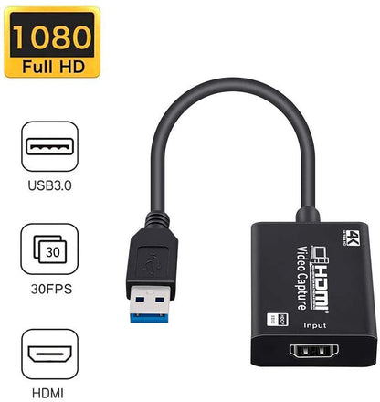 HDMI to USB HD Capture Card