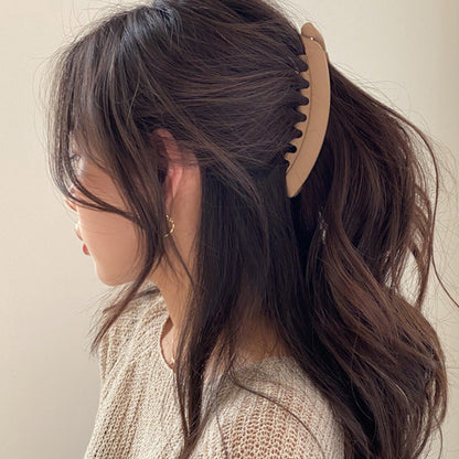 Matte Banana Hair Clip