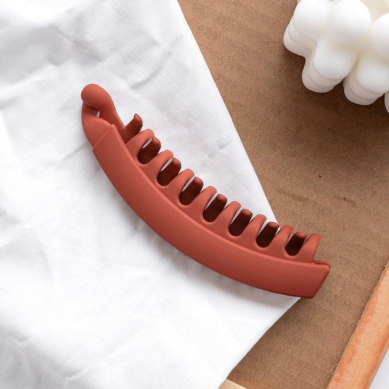 Matte Banana Hair Clip