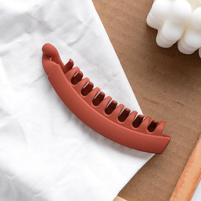 Matte Banana Hair Clip