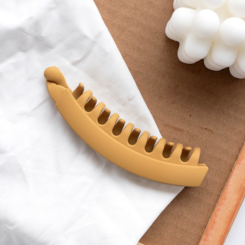 Matte Banana Hair Clip