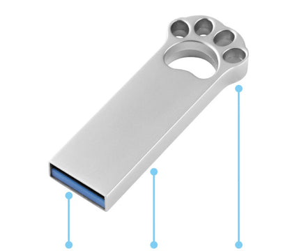 Custom Metal Waterproof USB Drive - Compact Gift