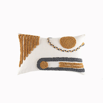 Ethnic Hand-Tufted Velvet Pillow Cover