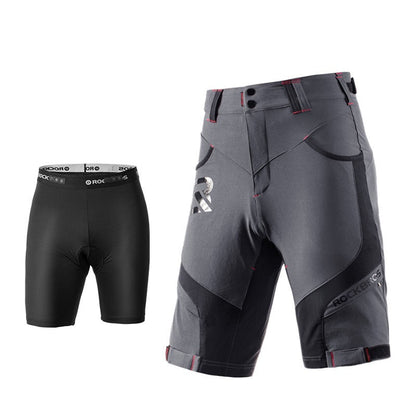Men's Quick-Dry Double-Layer Outdoor Cycling Trousers