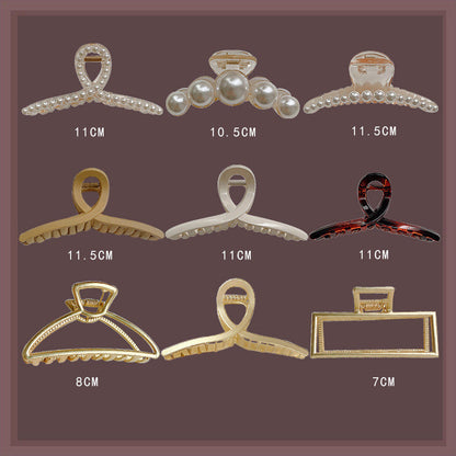 Korean Pearl Bowknot Hair Clip