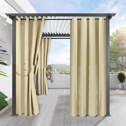 Blackout Linen Heat Insulation Curtain