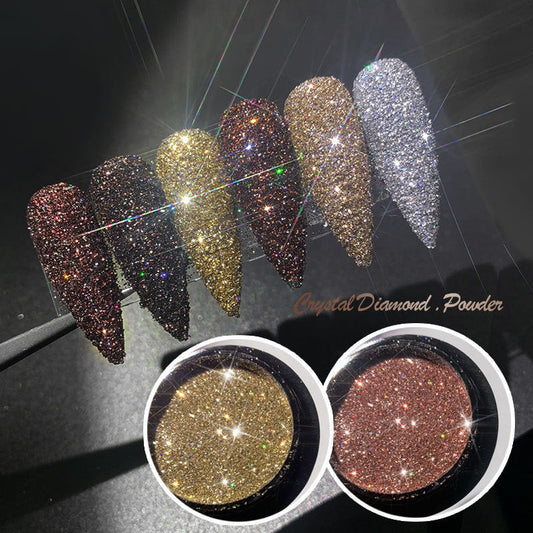 Glitter Flash Crystal Diamond Powder Nails