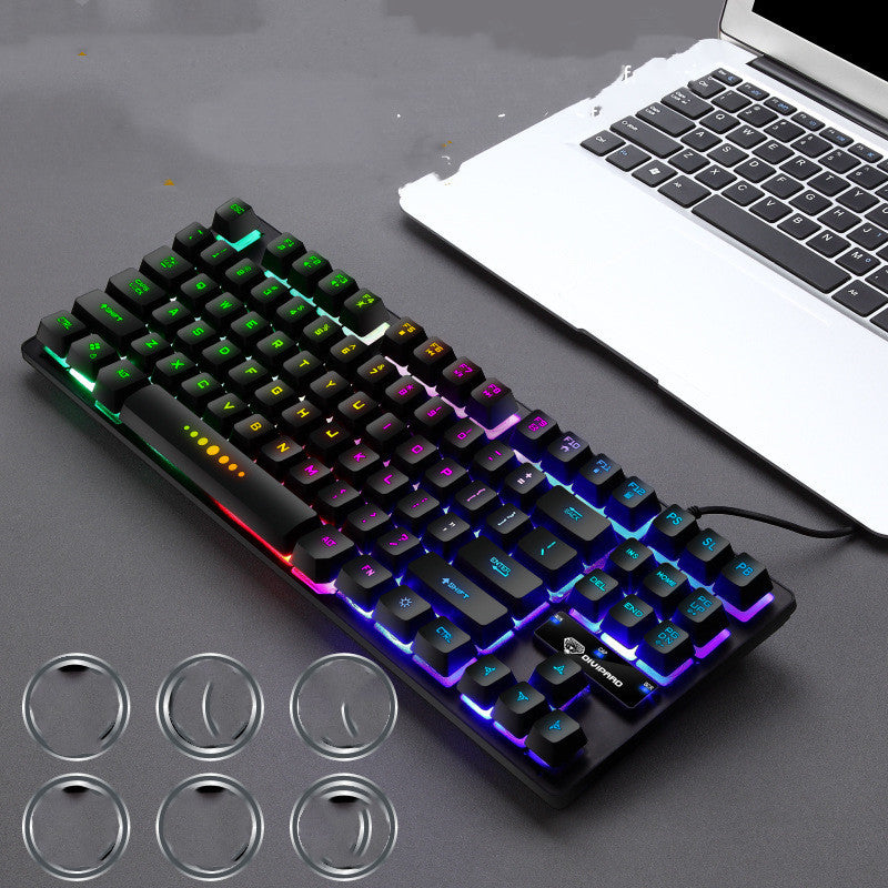 Chicken Game Backlit Floating Keyboard