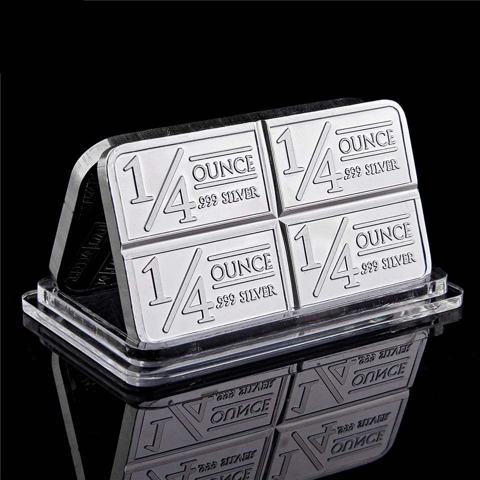 Northwest Region Territorial Mint 999 Fine Silver Stagecoach Divisible Bar