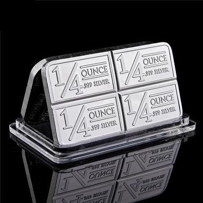 Northwest Region Territorial Mint 999 Fine Silver Stagecoach Divisible Bar