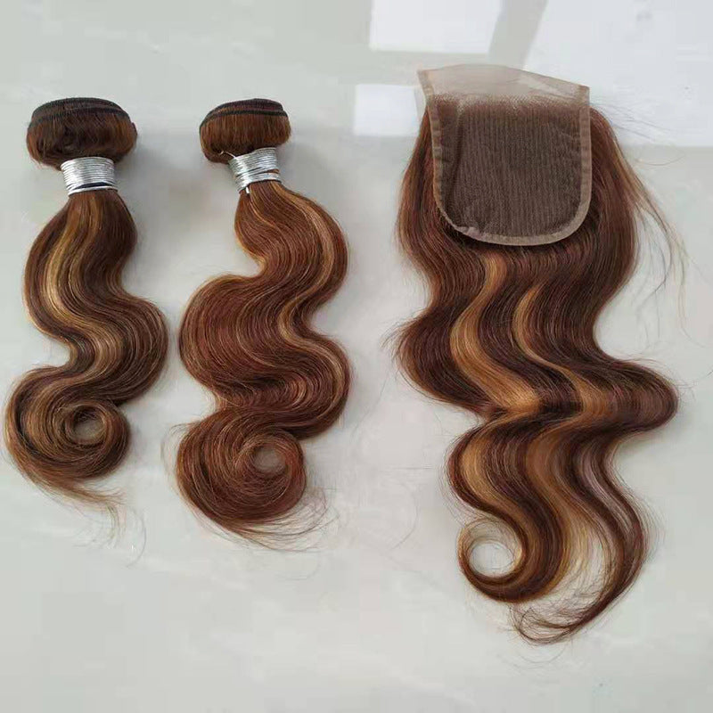 Piano Color Body Wave Human Hair Bundle