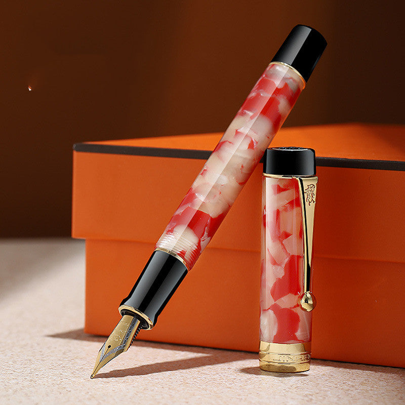 High-End Tofu Fountain Pen - Business Office Gift for Men and Women