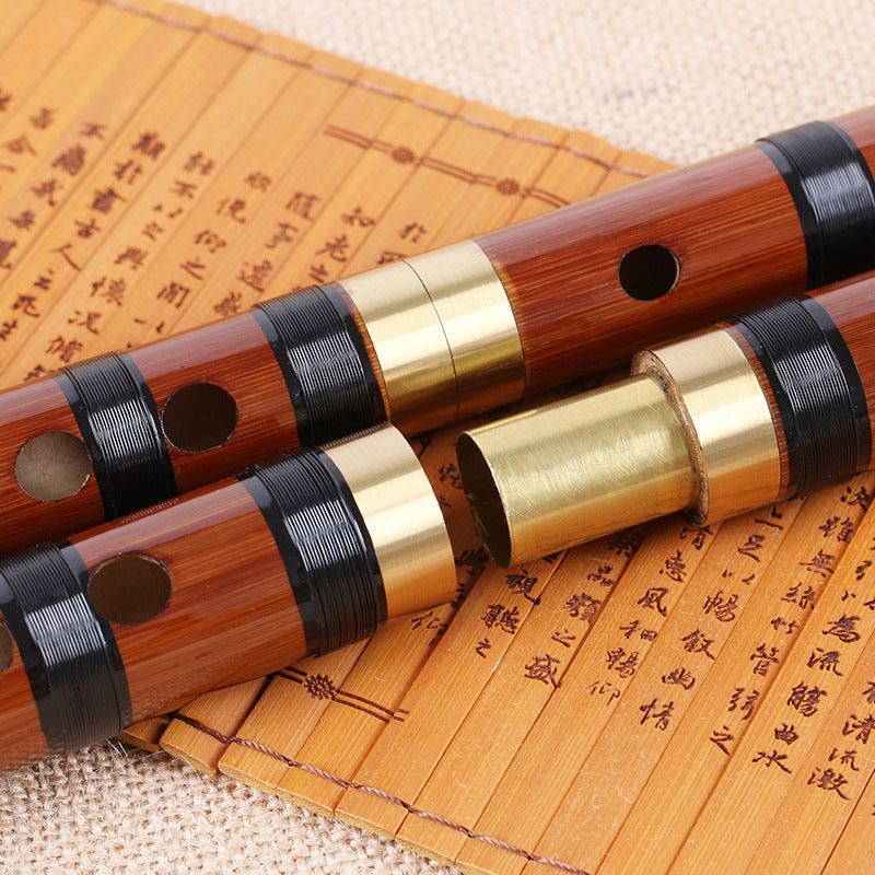 High Quality Bamboo Flute - Professional Chinese Dizi in C/D/E/F/G Key, 5 Colors