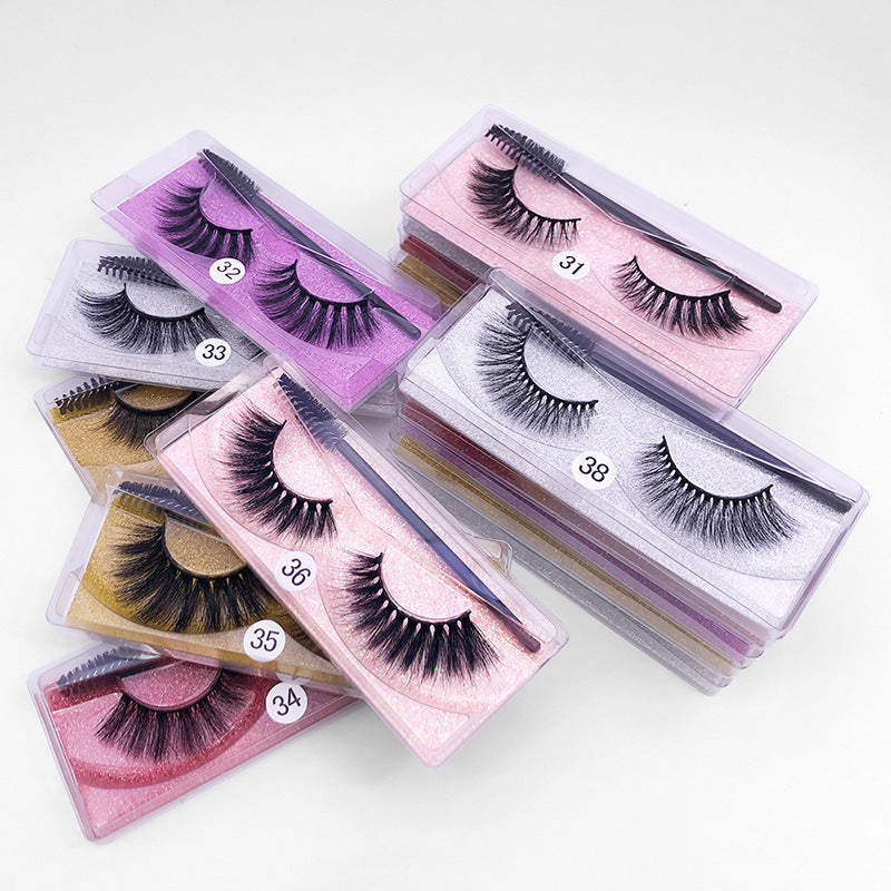 Natural 3D Mink Eyelash Set