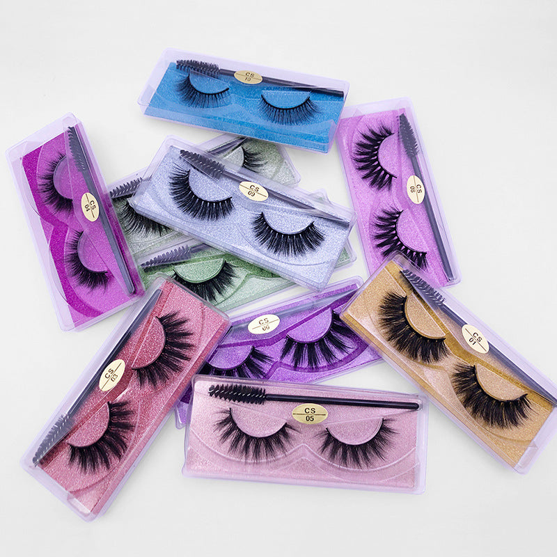 Natural 3D Mink Eyelash Set