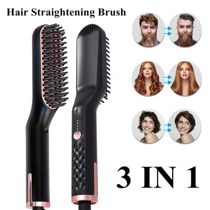 Hair Styling Comb Straightener