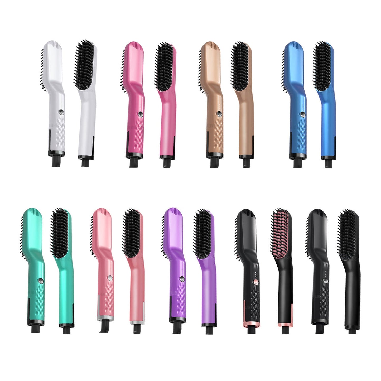 Hair Styling Comb Straightener