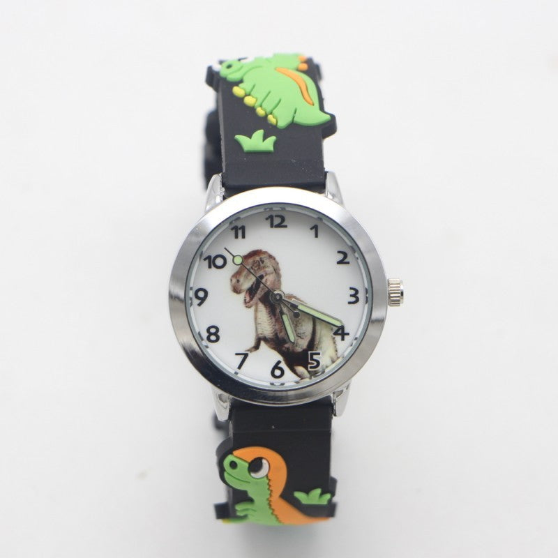 Kids Dinosaur Quartz Waterproof Watch