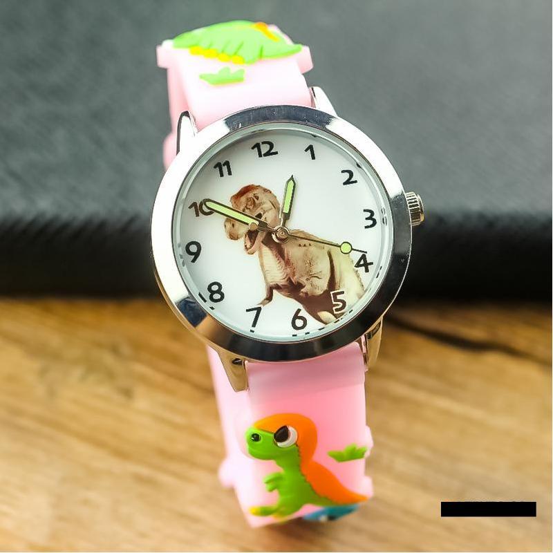 Kids Dinosaur Quartz Waterproof Watch