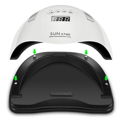 180W Sun X7Max Portable Dual Light Nail Dryer