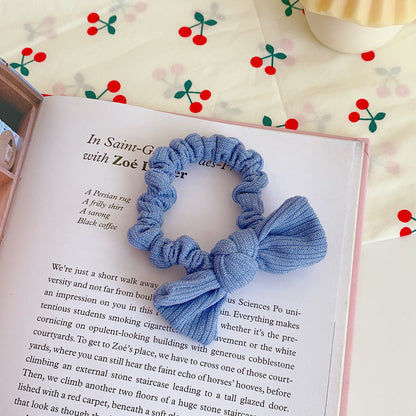 Bow Hair Ring Intestine Rope Hair Accessories