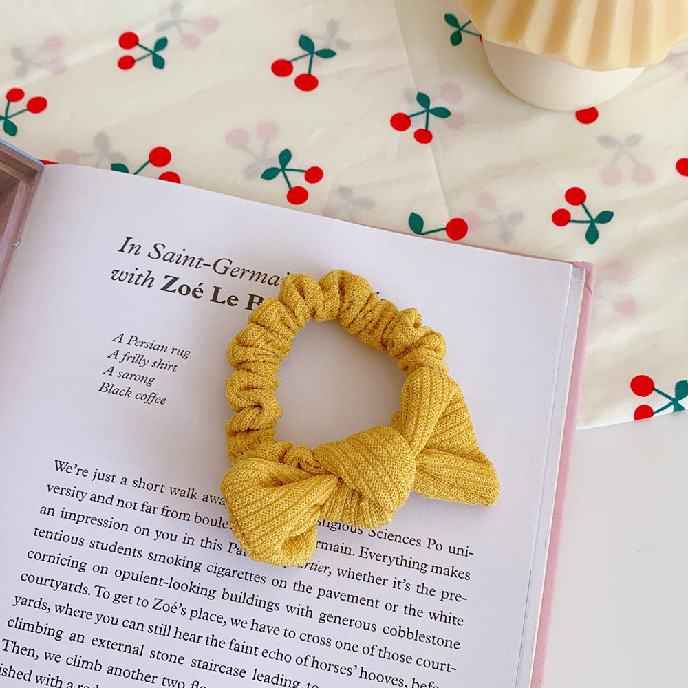 Bow Hair Ring Intestine Rope Hair Accessories