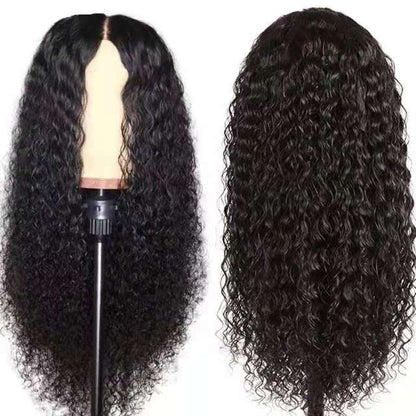 Front Lace Long Curly Chemical Fiber Wig EU & US Style