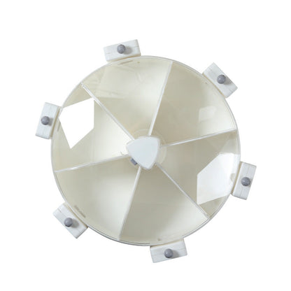 Wall-Mounted Rotating Grain Dispenser for Kitchen