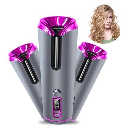 Portable Automatic USB Charging Hair Curling Iron