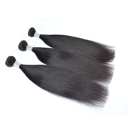 European & American 9A Straight Hair Wig Bundles