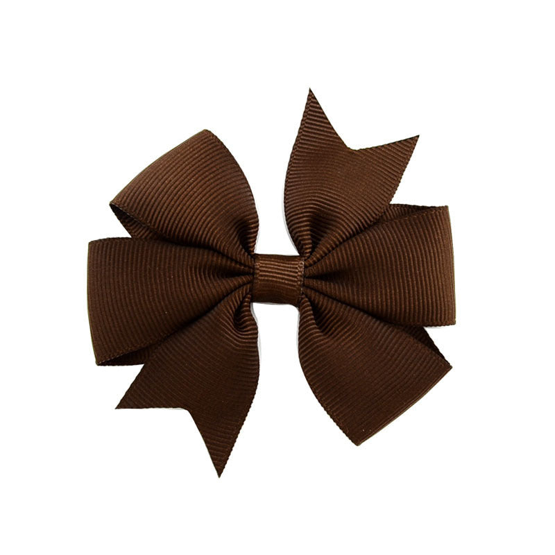 V-Shaped Ribbon Bow Hairpin Children's Headdress