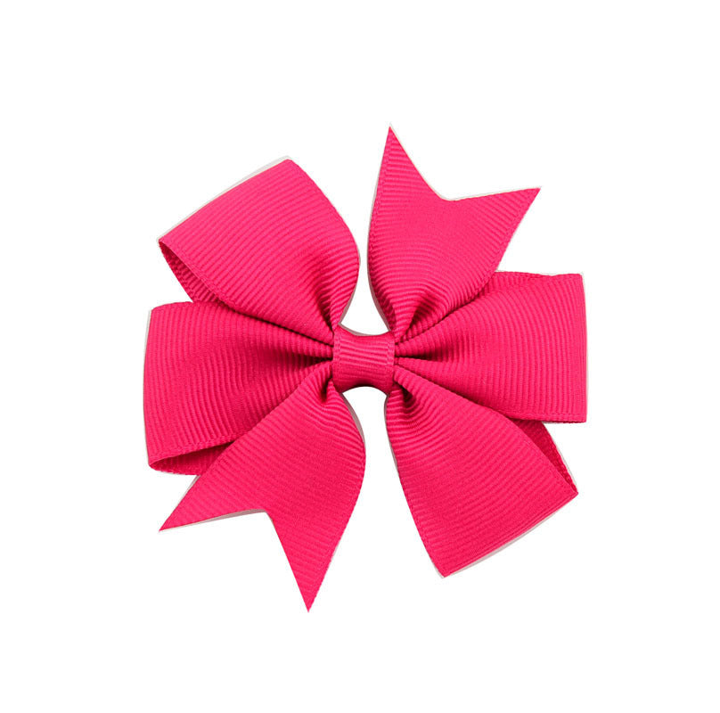 V-Shaped Ribbon Bow Hairpin Children's Headdress