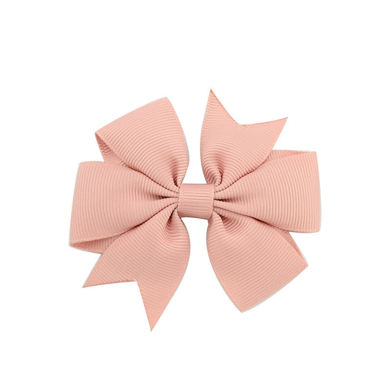 V-Shaped Ribbon Bow Hairpin Children's Headdress