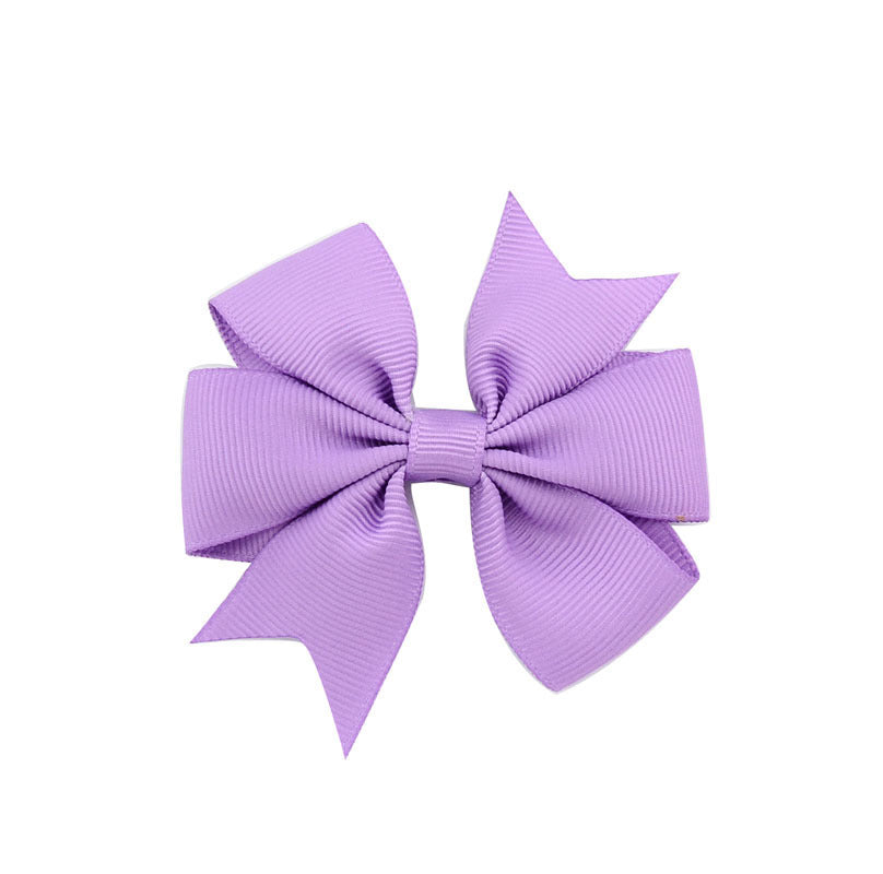 V-Shaped Ribbon Bow Hairpin Children's Headdress