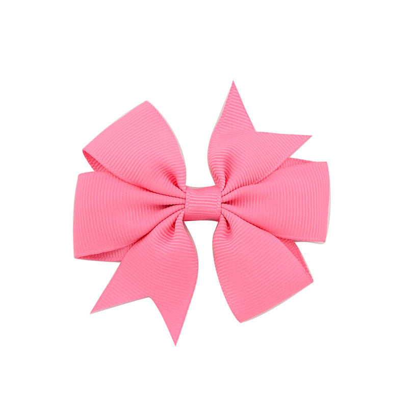 V-Shaped Ribbon Bow Hairpin Children's Headdress
