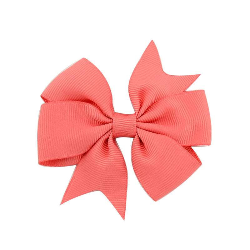 V-Shaped Ribbon Bow Hairpin Children's Headdress