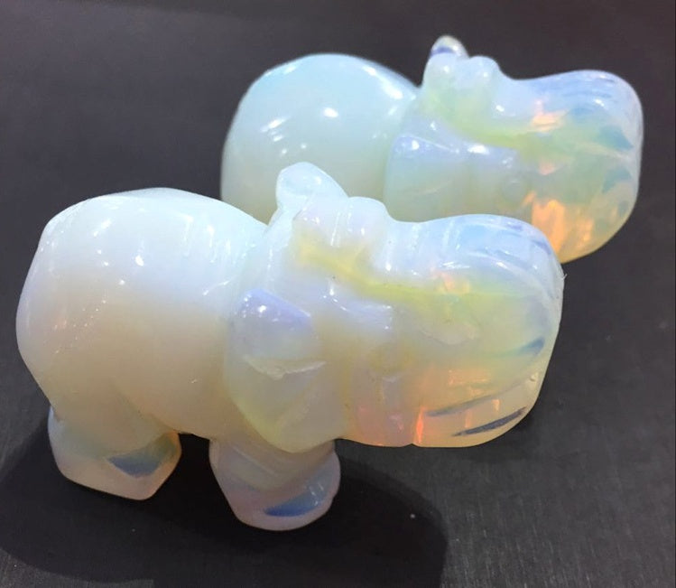 Crystal Elephant Ornament