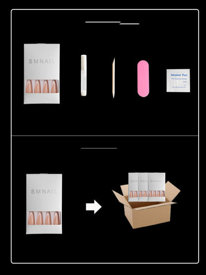 Finished Glitter Sugar Powder Wearable Nail Art