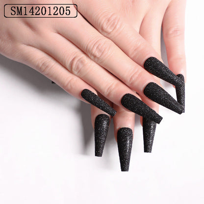 Finished Glitter Sugar Powder Wearable Nail Art