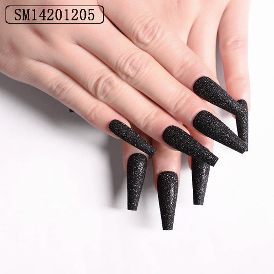 Finished Glitter Sugar Powder Wearable Nail Art