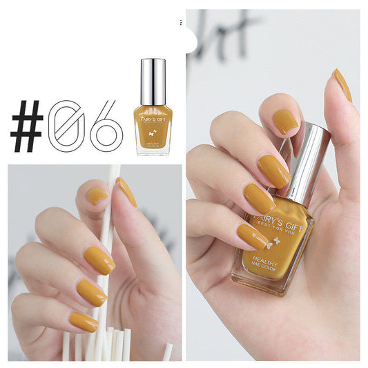 Water-Based Tear-Free Transparent Nail Polish