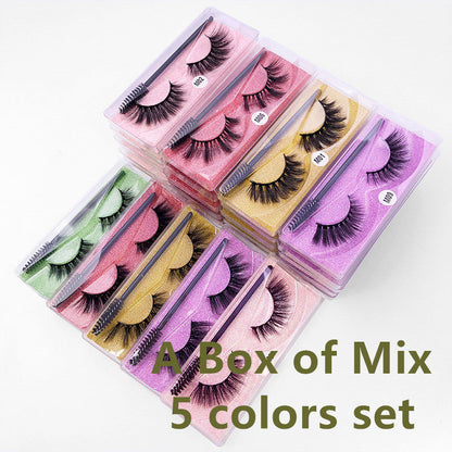 Natural 3D Mink Eyelash Set