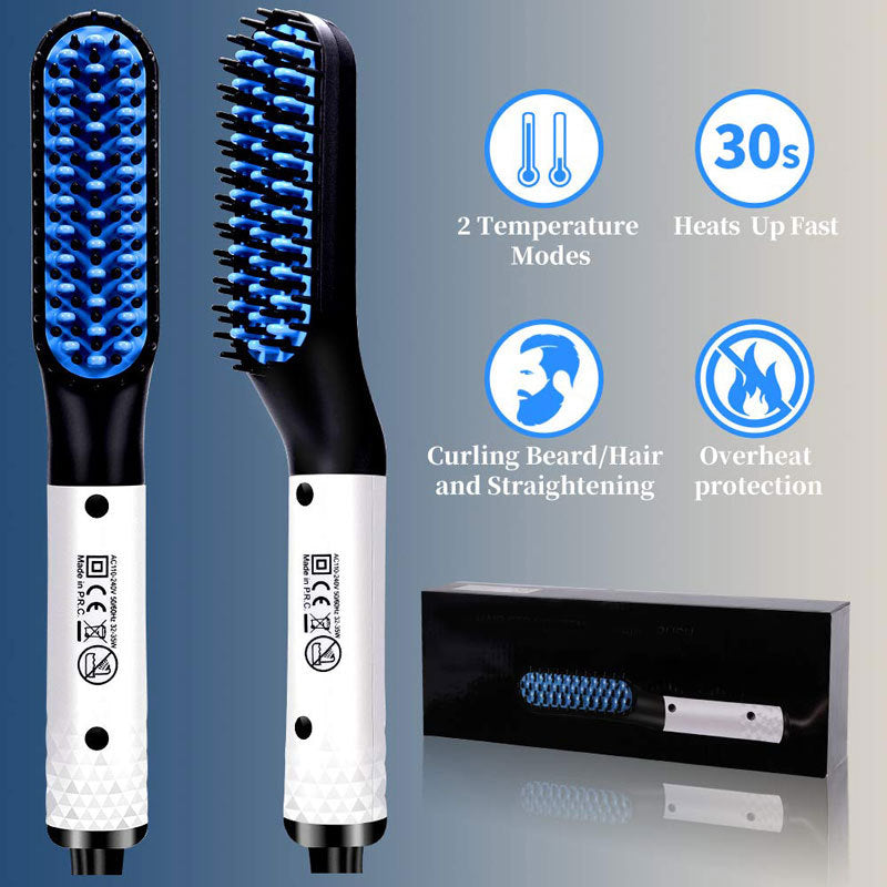 Hair Straightener Comb Beard Straightening