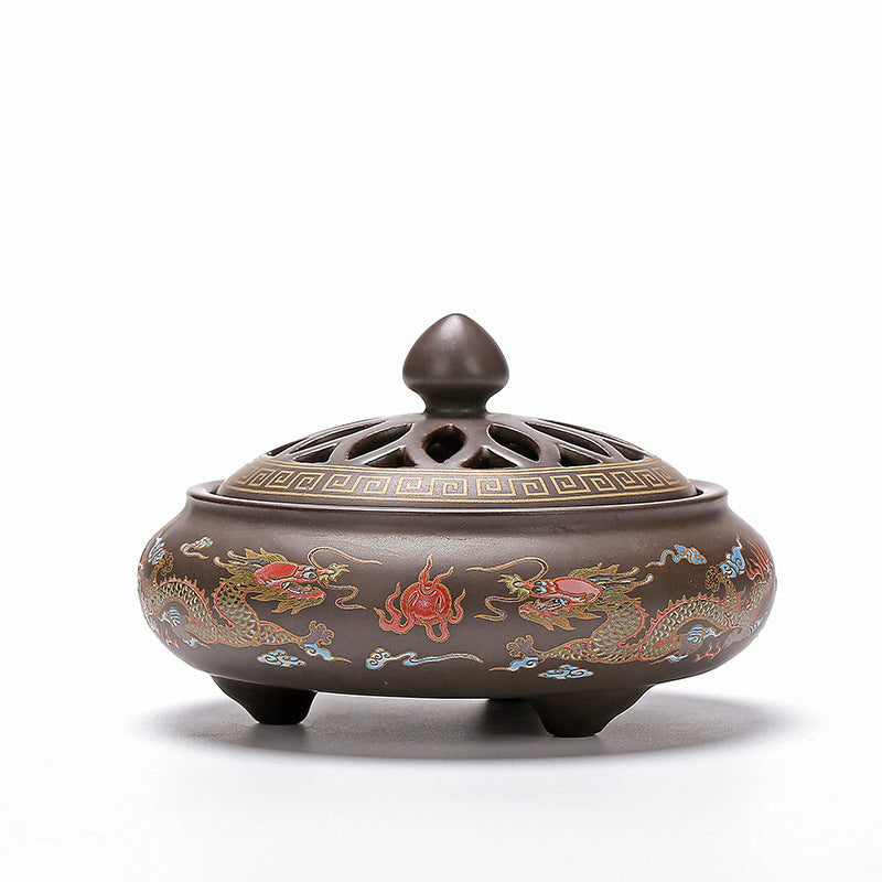 Ceramic Cloisonné Incense Burner, Backward Design