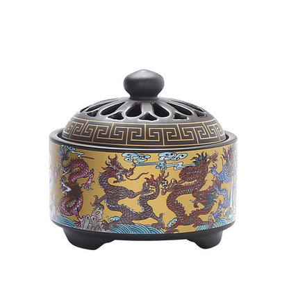 Ceramic Cloisonné Incense Burner, Backward Design